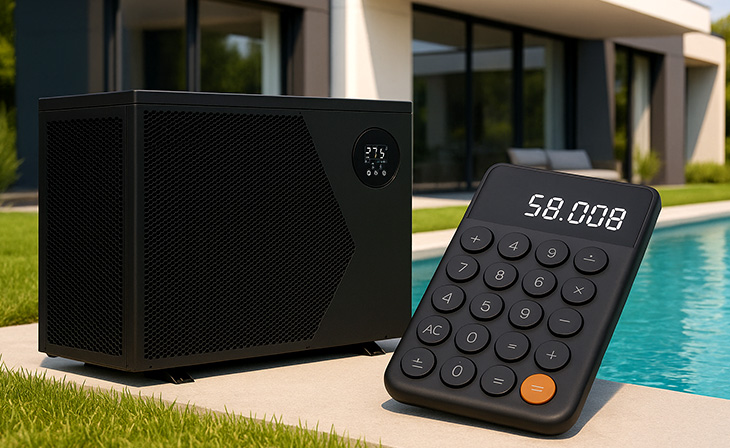 How to choose a heat pump for a pool? Power calculation calculator