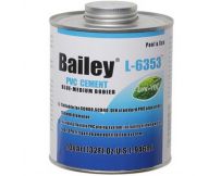 Клей для труб ПВХ Bailey L-6353 118 мл, синий
