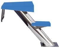 Starting block Golfinho E527, AISI 316, inclined, 700 mm