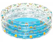 Kiddie inflatable pool Bestway 51048 (170x53 cm) Rainbow
