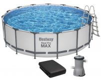 Frame pool Bestway 56438 (457x122 cm) with cartridge filter and ladder