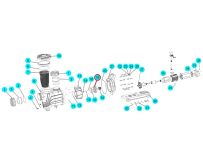 Крыльчатка насоса Aquaviva SEQ\WEQ750, SLP750T\WLP750T, (A03070176 №21)