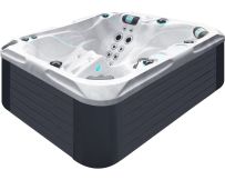 Hydromassage pool Passion Spas Happy (213x175x83 cm), Sterling White/Grey