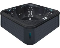 Hydromassage pool Passion Spas Relax (204х204х85 cm), Pearl Shadow/Grey
