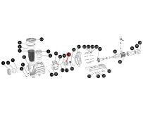 Крыльчатка насоса SLP400/400Т, (A03070174 №18)