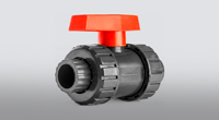 Stop valves PVC