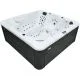 Hydromassage pool Aquajoy Borneo (230х230х96 cm), Silver-White Marble