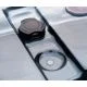 Hydromassage pool Aquajoy Venice (215х190х70 cm), midnight opal, with speakers and LED backlight