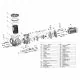 Pump Aquaviva LX SEQ400T (380 V, 60 m3/h, 4 HP)