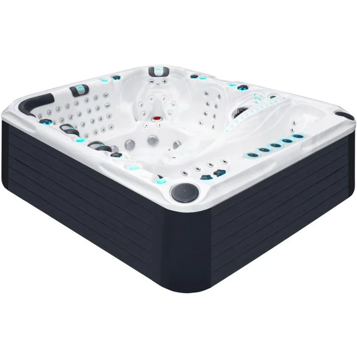 Hydromassage pool Passion Spas Ecstatic Mighty Wave (305x228x91 cm), Sterling White/Grey