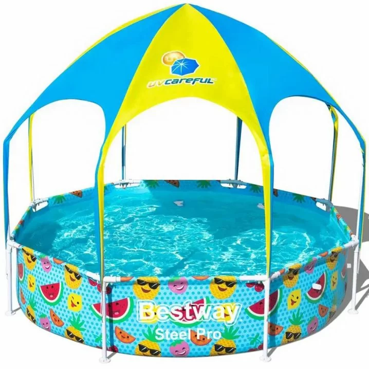 Frame pool for kids Bestway 56432 (244х51 cm) with shade