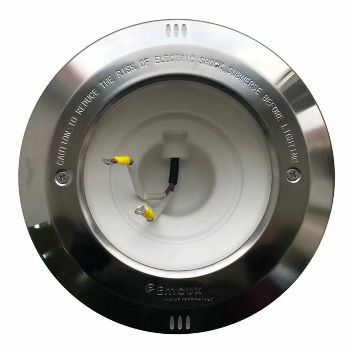 Front bezel for NP300 series spotlights, stainless steel