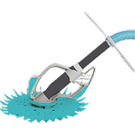Semi-automatic pool vacuum cleaners